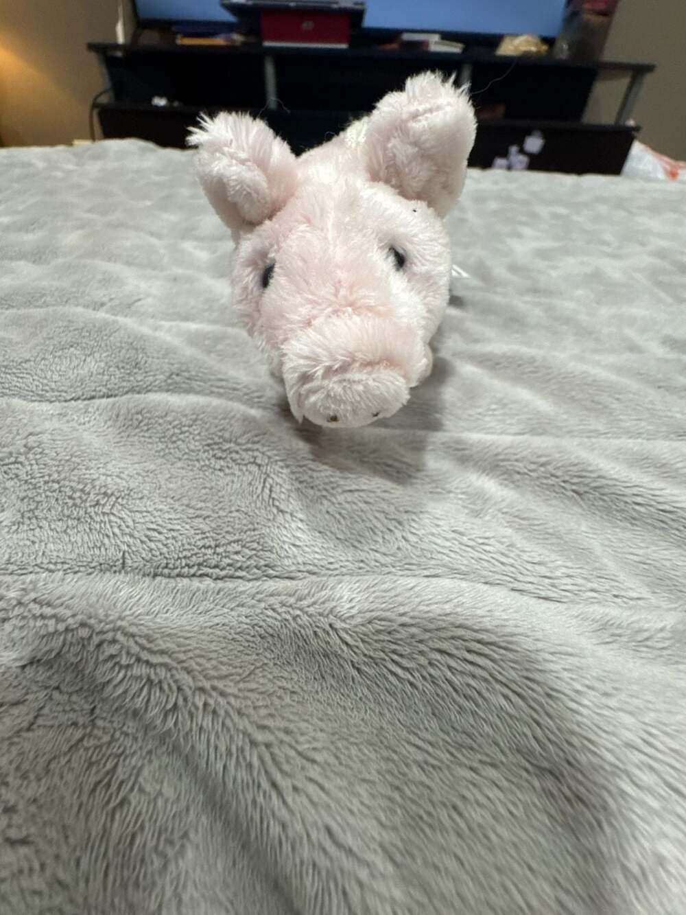 Bukowski Design Stockholm Pink Pig Plush Keychain Stuffed Animal